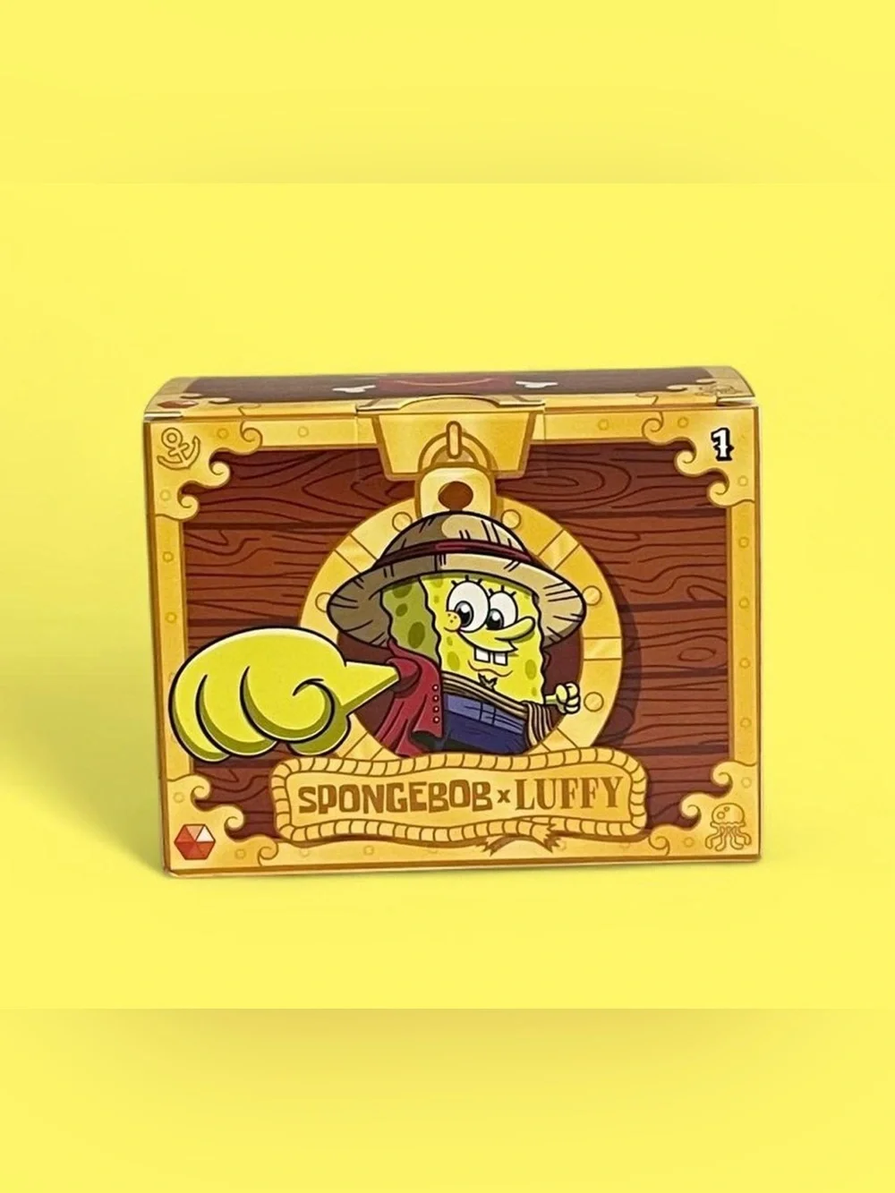 McDonalds SpongeBob SquarePants x One Piece “Monkey D. Luffy” Figure